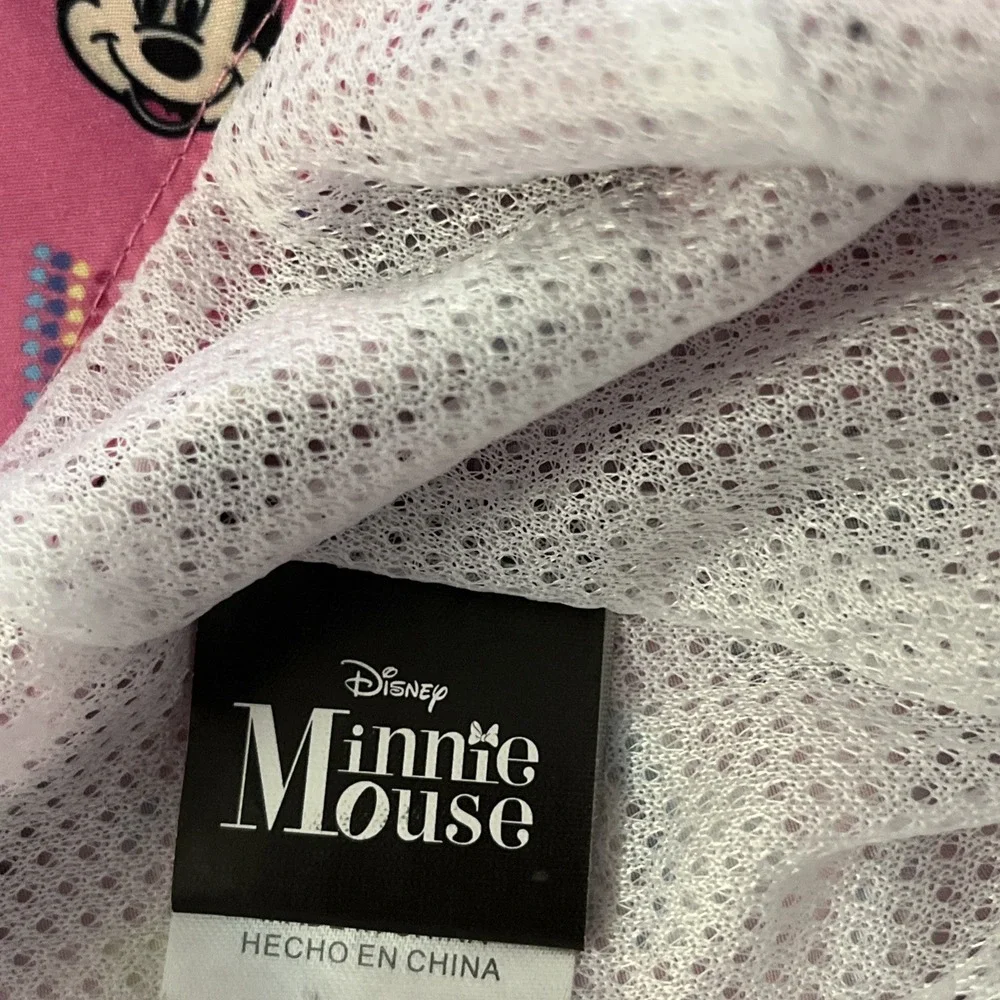 Disney Minnie Mouse Girls‎ Pink Mesh UPF 50+ Sun Protection Hat - NEW